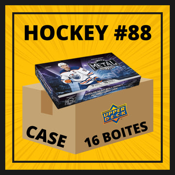 PREFILL HOCKEY #88 - CASE METAL UNIVERSE SKYBOX 23-24 (16 Boites)
