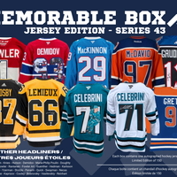 HOCKEY TITAN EXPRESS #768 MEMORABLE BOX JERSEY SERIES 43