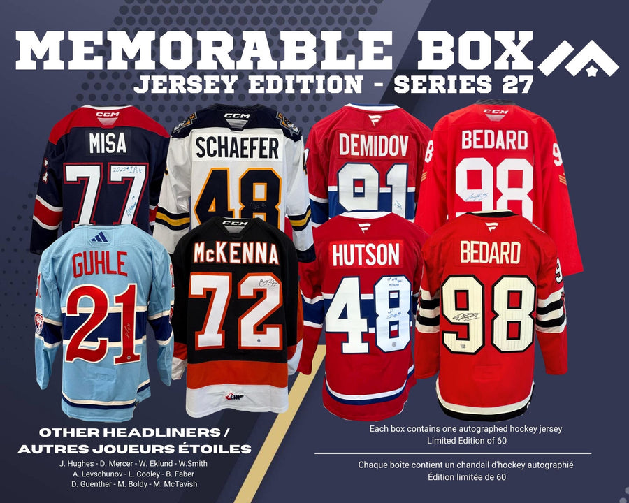 HOCKEY TITAN EXPRESS #417 MEMORABLE BOX JERSEY SERIES 27