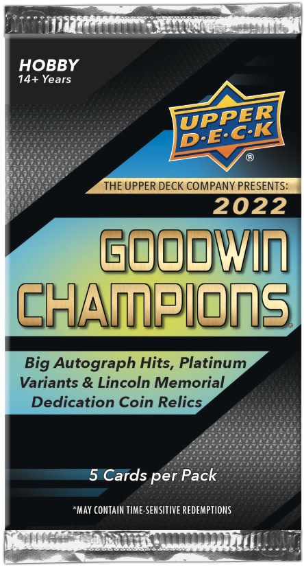Upper Deck Goodwin Champions 2022 Hobby