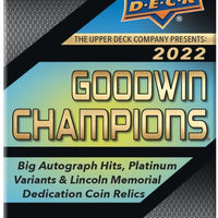 Upper Deck Goodwin Champions 2022 Hobby