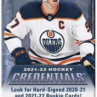 Upper Deck Credentials Hockey 21/22 Hobby