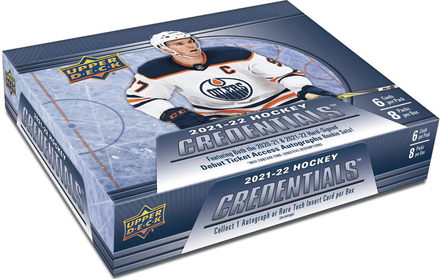 Upper Deck Credentials Hockey 21/22 Hobby